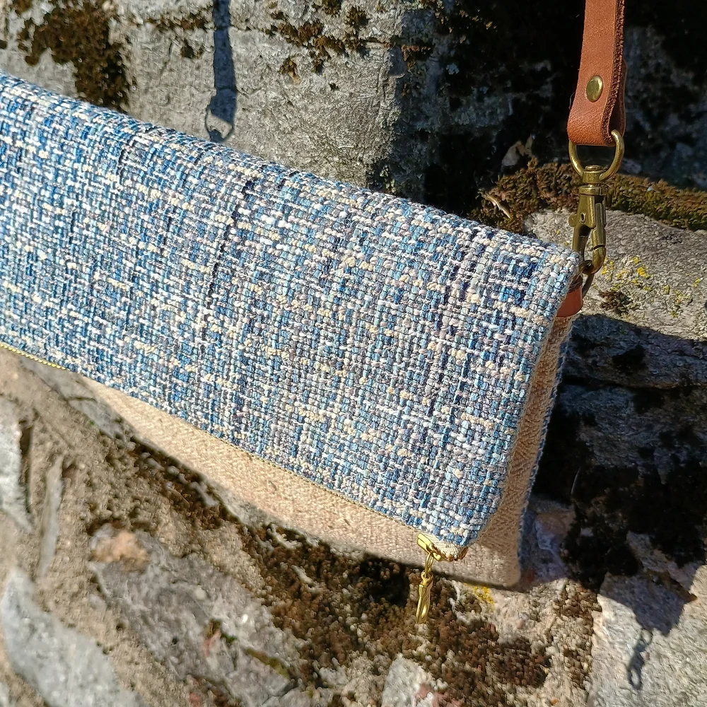 NWOT handmade, foldover 